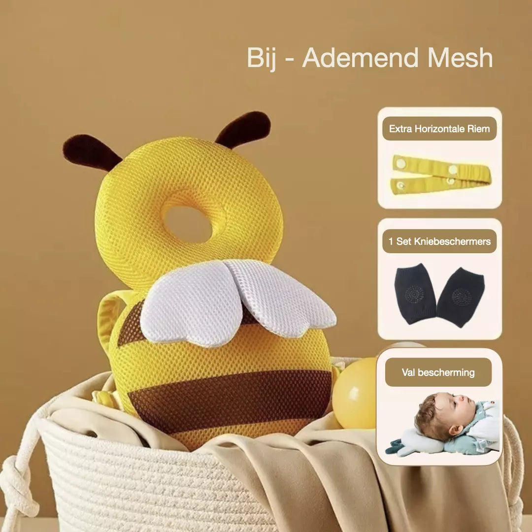 Baby Hoofd Beschermingskussen | Incl. 1 set kniebeschermers