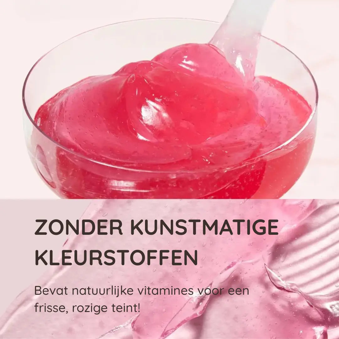 Jelly crème met natuurlijke ingrediënten – met collageen, niacinamide en squalaan voor stralende huid.