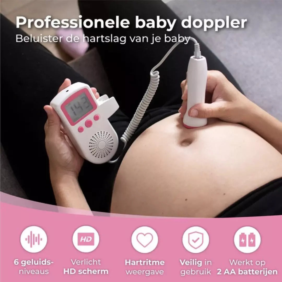 Doppler Baby Hart Monitor | Tijdelijk gratis Ultrasound Gel