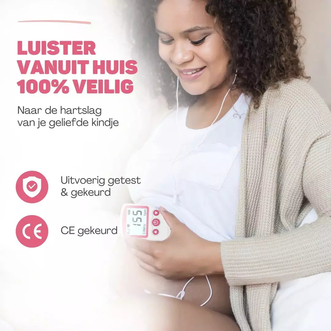 Doppler Baby Hart Monitor | Tijdelijk gratis Ultrasound Gel
