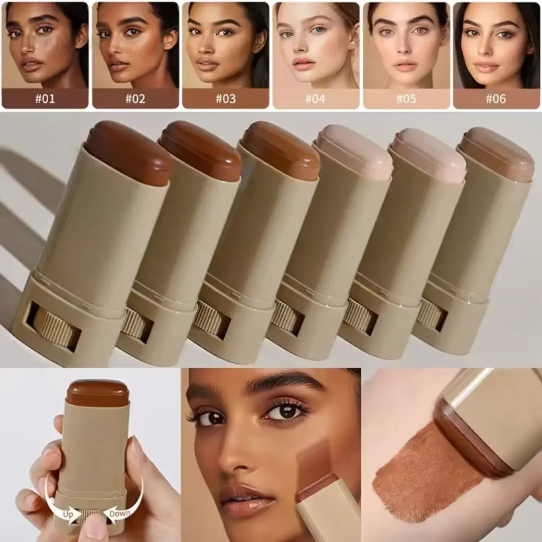 Foundation stick met natuurlijke dekking voor een egale huid – makkelijk mee te nemen. Serum Boosted Skin Tint Balm met zes verschillende kleuren. Voor ieder huidtype.