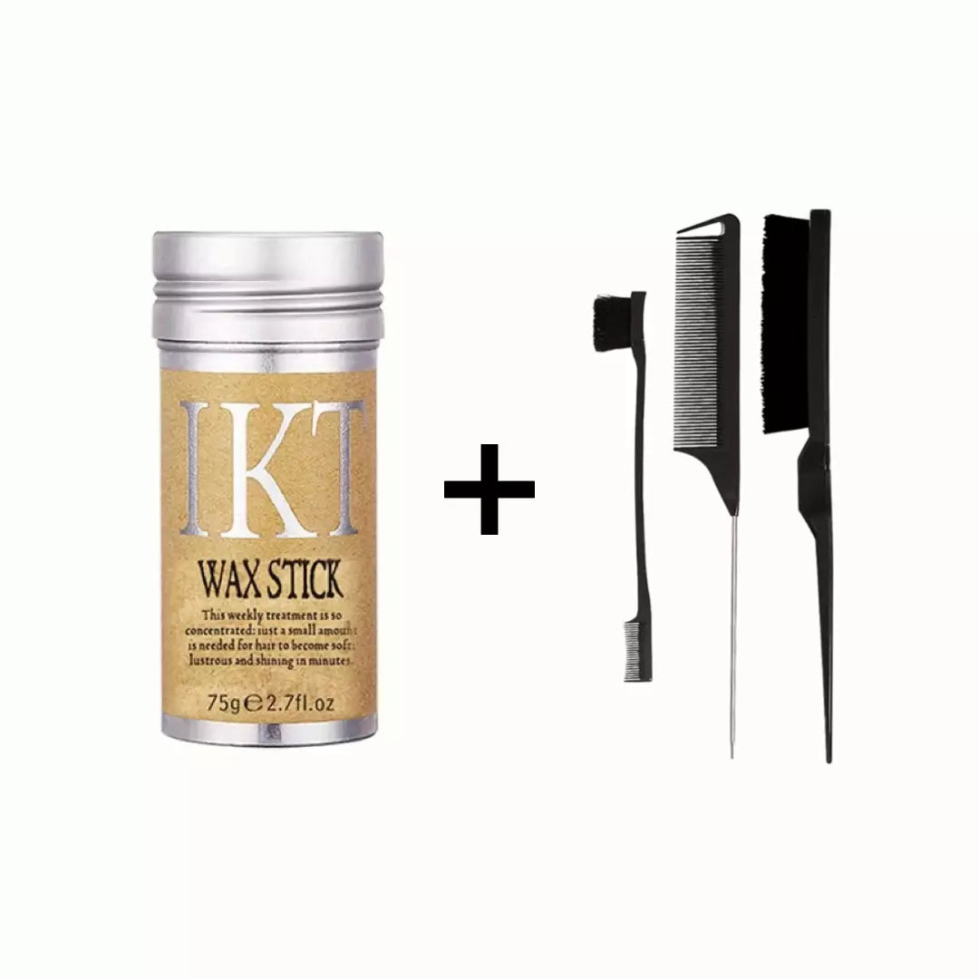 Haarwax Stick - Anti Pluis | Tijdelijk incl. gratis haarkam set