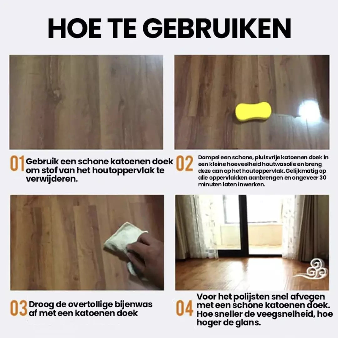 Premium Meubelzalf voor hout en leer. Met een natuurlijke formule.