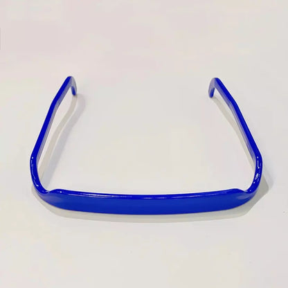 De Zonnebril Haarband in de kleur blauw.