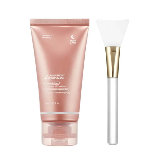 Overnight collageen nachtmasker voor een stevige, gehydrateerde huid. Dit Overnight Wrapping Masker is een ware TikTok trend en perfect om je huid te hydrateren. 
