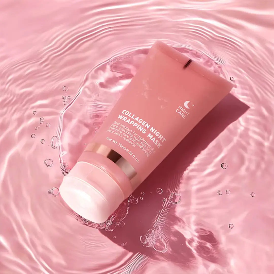 Overnight collageen nachtmasker voor een stevige, gehydrateerde huid. Dit Overnight Wrapping Masker is een ware TikTok trend en perfect om je huid te hydrateren. 